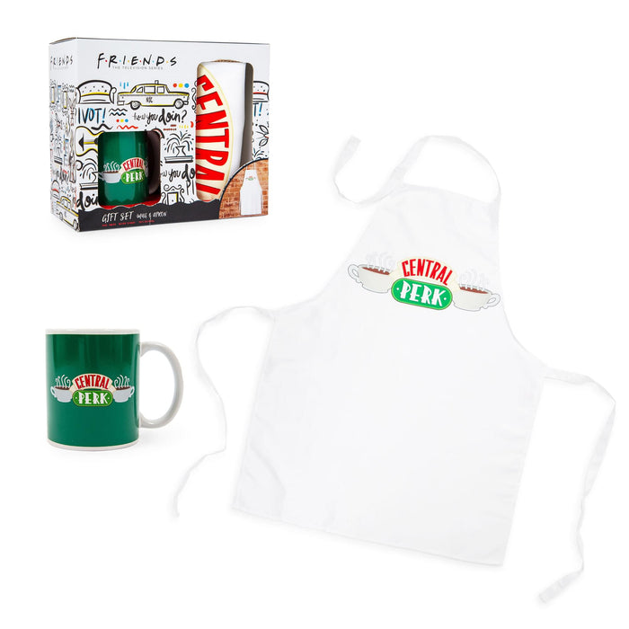 Friends Central Perk Ceramic Mug and Apron Set