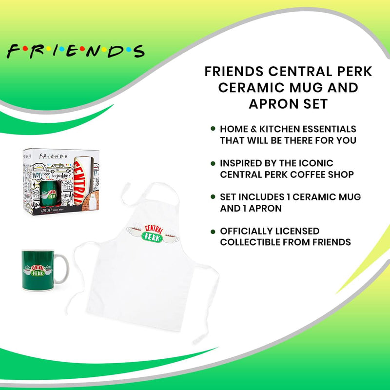 Friends Central Perk Ceramic Mug and Apron Set product image 7 of 7