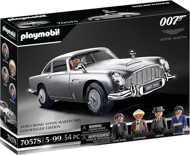 James Bond Playmobil 70578 Aston Martin DB5 Building Set | Goldfinger Edition