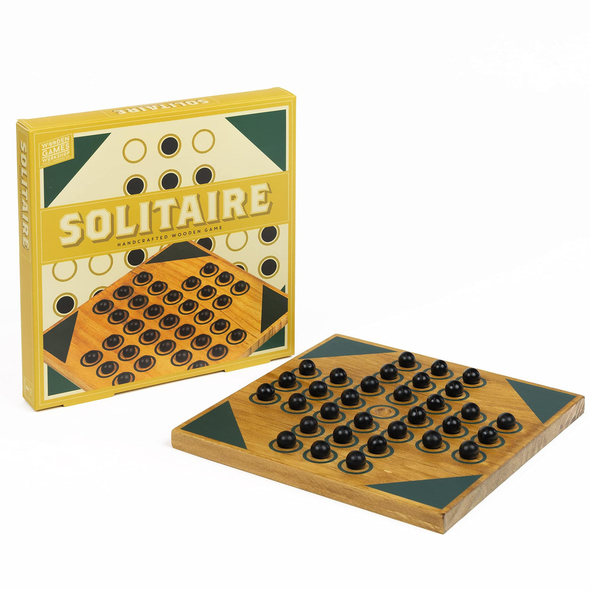 Giri USA - Solitaire Board Game | Wooden Solitare | Board Game For Kids