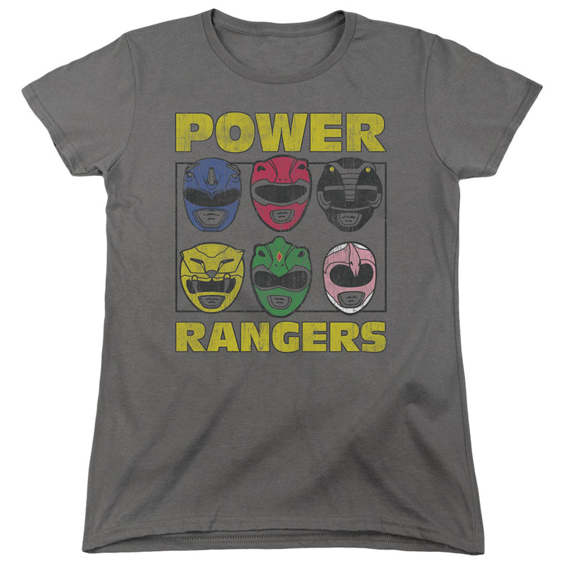T-Shirt featuring design named Power Rangers - Ranger Helmets, product image 2 of 3
