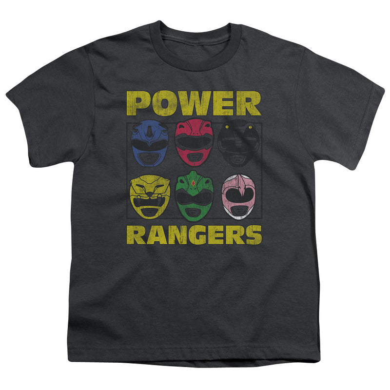 T-Shirt featuring design named Power Rangers - Ranger Helmets, product image 3 of 3