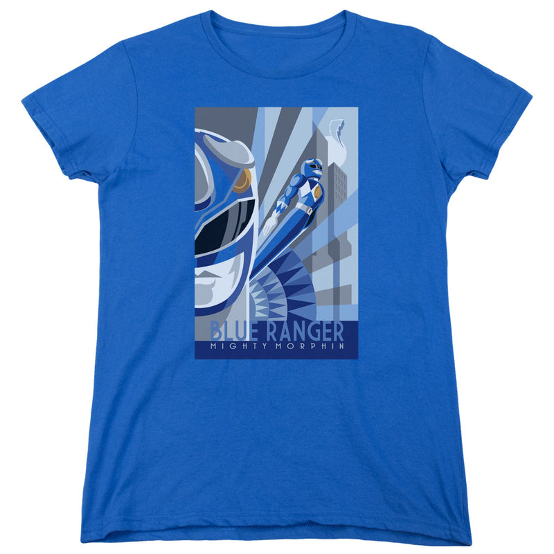 T-Shirt featuring design named Power Rangers - Blue Ranger Deco, product image 2 of 2