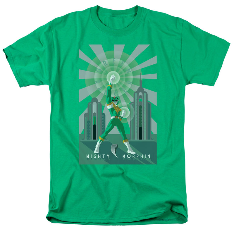T-Shirt featuring design named Power Rangers - Green Ranger Deco