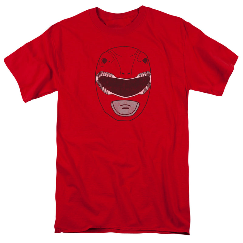 T-Shirt featuring design named Power Rangers - Red Ranger Mask, product image 1 of 2