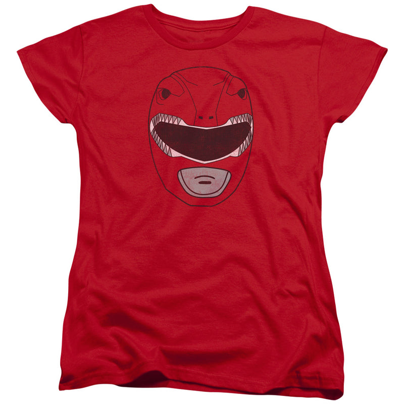 T-Shirt featuring design named Power Rangers - Red Ranger Mask, product image 2 of 2