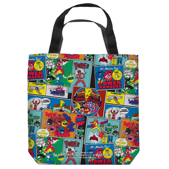 Power Rangers - All Over Print Tote Bag — MeTV Mall