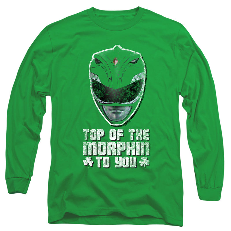 Long-Sleeve Shirt featuring design named Power Rangers - Top of the Morphin to You