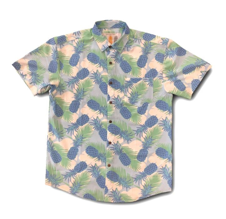 Super Stretch - Pineapple Cool Hawaiian Shirt
