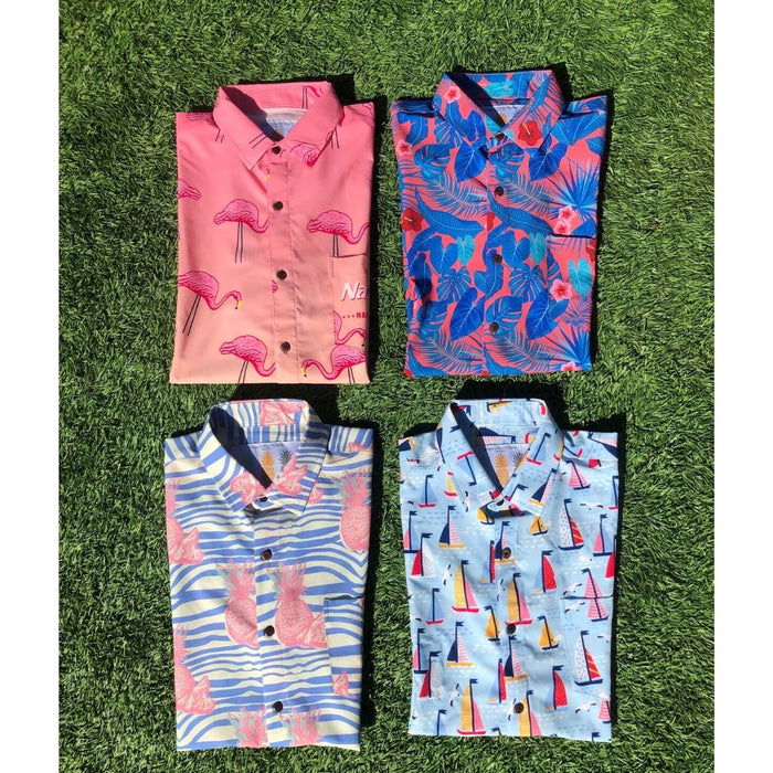 Super Stretch - PURE Pineapple Hawaiian Shirt