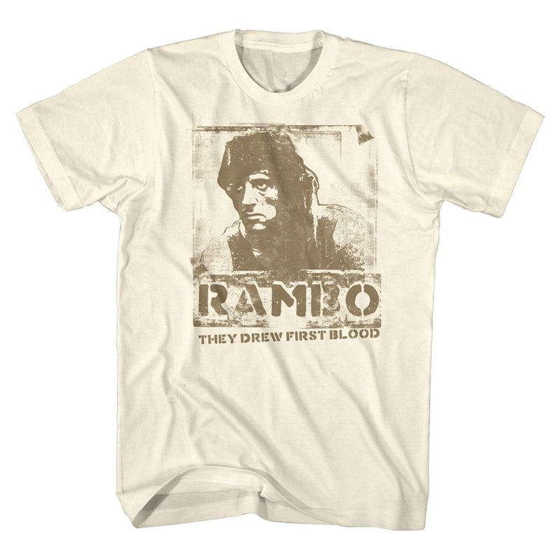 T-Shirt featuring design named Rambo - Blame