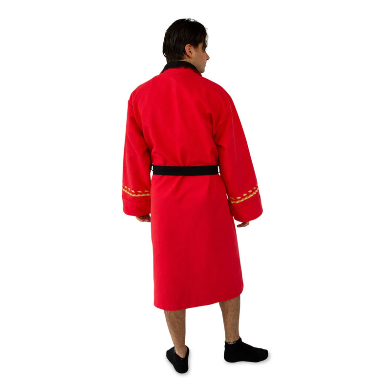Star Trek: The Original Series Waffle-Weave Cotton Adult Robe | Red Operations
