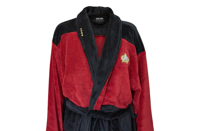Star Trek: The Next Generation Command Bathrobe for Adults | One Size Fits Most product image 3 of 7
