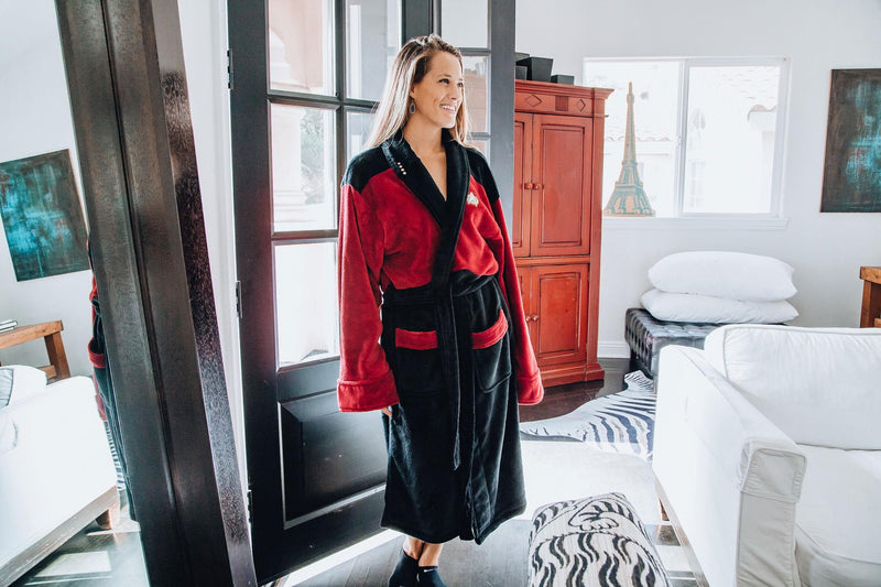 Star Trek: The Next Generation Command Bathrobe for Adults | One Size Fits Most product image 4 of 7