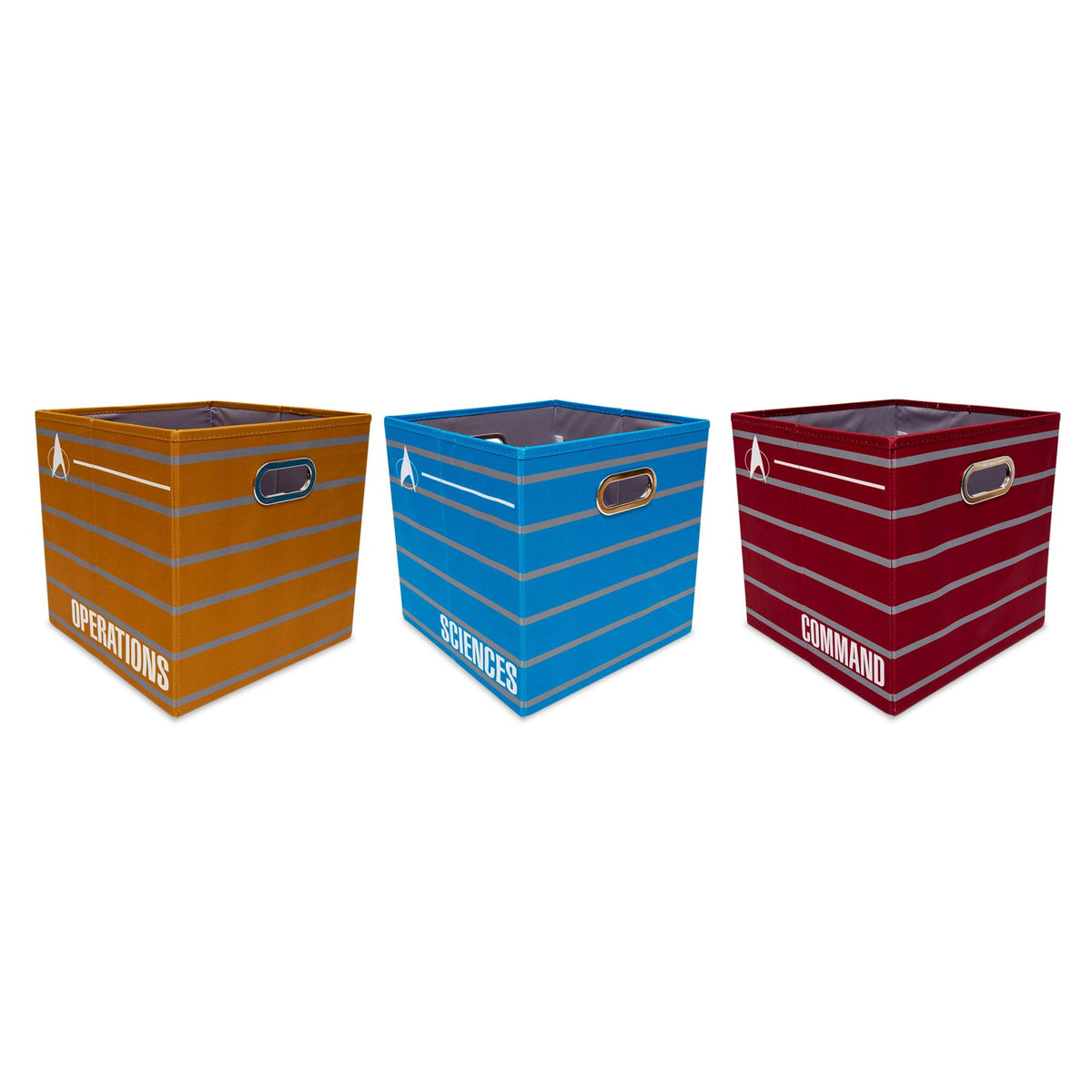 Star Trek TNG Collapsible Storage Cube Set of 3 | Free Shipping — MeTV Mall