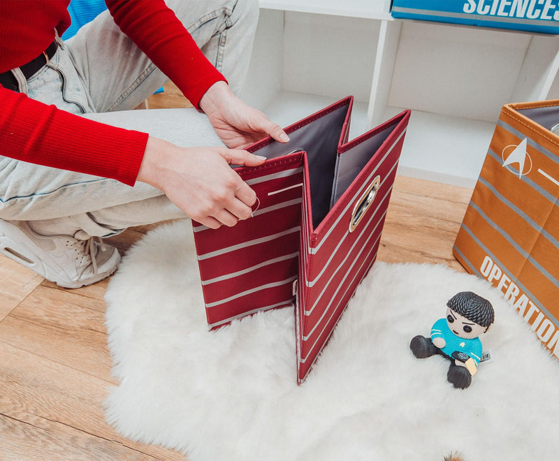 Star Trek: The Next Generation 13-Inch Storage Bin Cube Organizers | Set of 3 product image 6 of 8