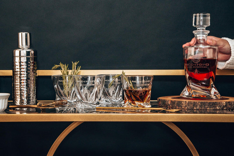 Star Trek: The Next Generation 5-Piece Whiskey Decanter Set product image 6 of 7