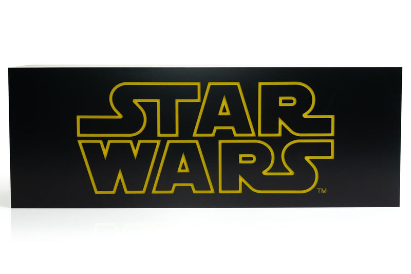Star Wars Official Logo 17-Inch Light Box | Electric/USB Mood Light product image 1 of 7
