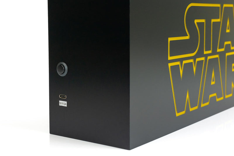 Star Wars Official Logo 17-Inch Light Box | Electric/USB Mood Light product image 3 of 7