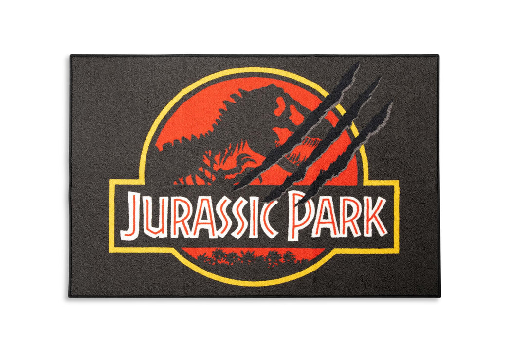 Jurassic Park Logo Printed Area Rug | 52 x 36 Inches