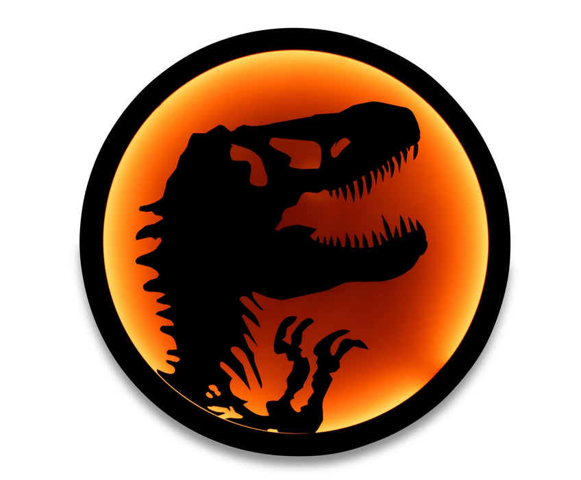 Numskull Jurassic Park 3D Lampe Wandlicht - Umgebungsbeleuchtung Gaming Zubehör für Schlafzimmer, Zuhause, Studium, Büro, Arbeit - Offizielles Jurassic Park Merchandise Numskull Jurassic Park 3D Lampe Wandlicht - Umgebungsbeleuchtung Gaming Zubehör für Schlafzimmer, Zuhause, Studium, Büro, Arbeit - Offizielles Jurassic Park Merchandise