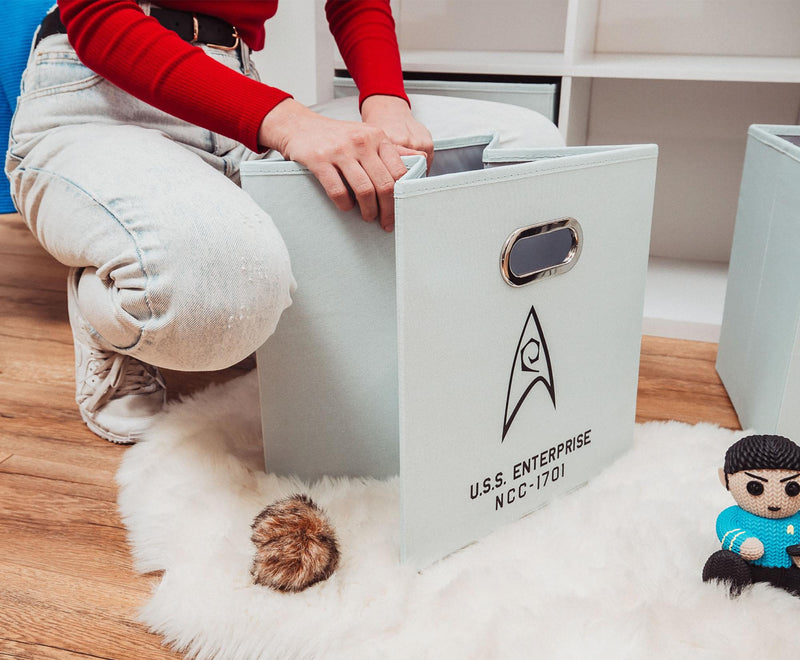 Star Trek: The Original Series NCC-1701 Storage Bin Cube Organizers | Set of 3 product image 4 of 8
