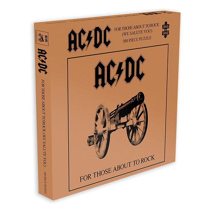 AC/DC For Those About To Rock 500 Piece Jigsaw Puzzle