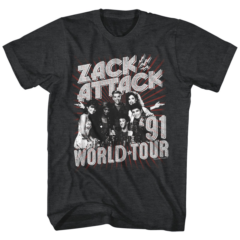 T-Shirt featuring design named Saved by the Bell - Zack Attack World Tour