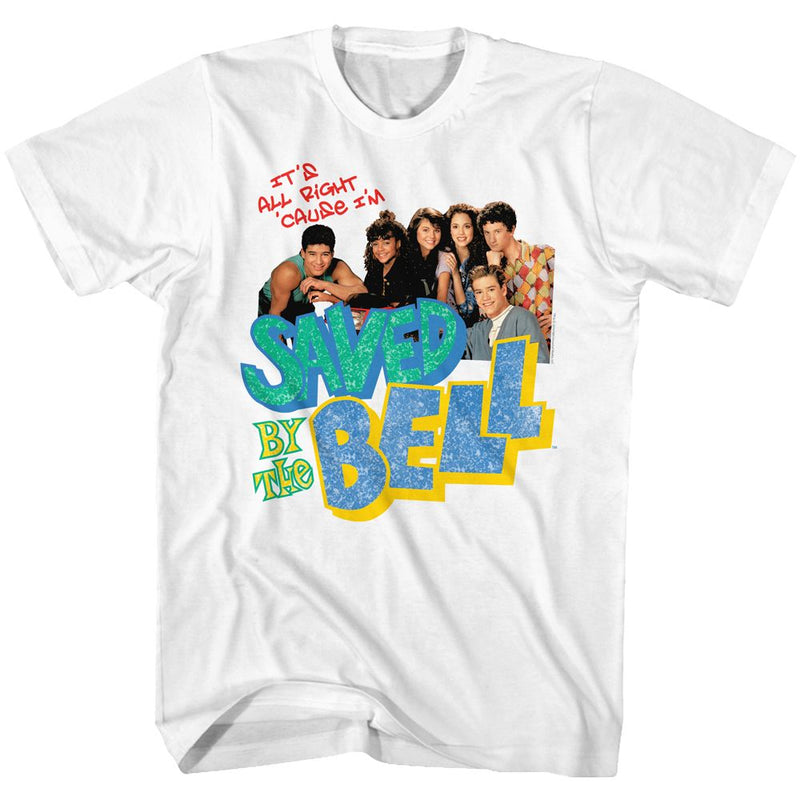 T-Shirt featuring design named Saved by the Bell - It's Alright