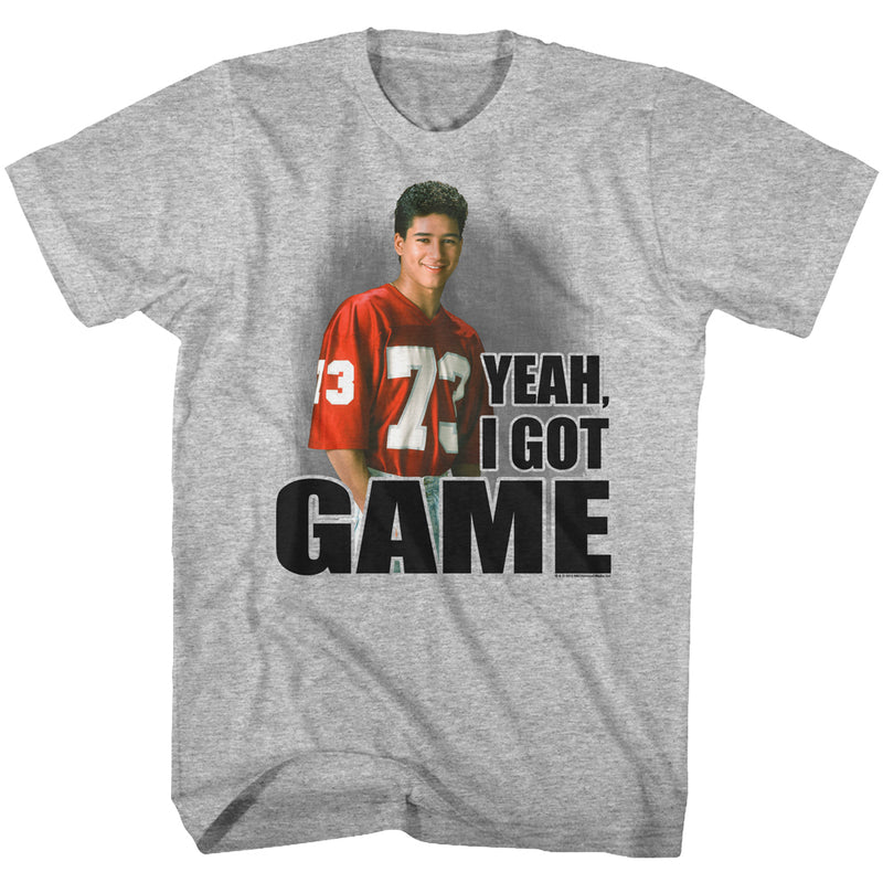 T-Shirt featuring design named Saved by the Bell - I Got Game