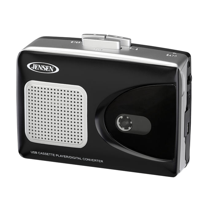 Jensen Stereo USB Cassette Player with Encoding to Computer