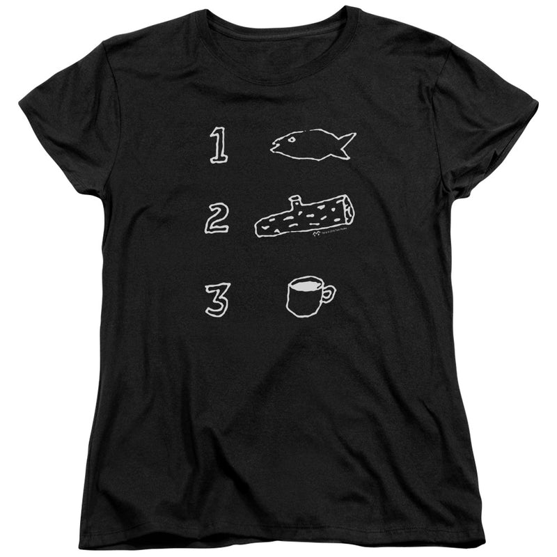 T-Shirt featuring design named Twin Peaks - Fish Log Coffee, product image 2 of 2