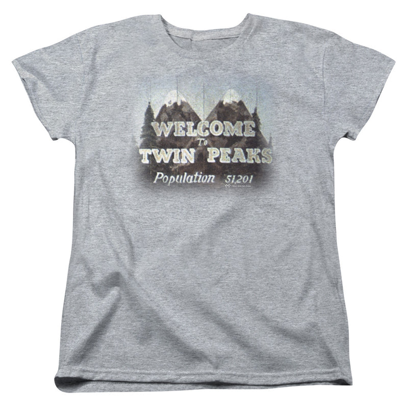 T-Shirt featuring design named Twin Peaks - Welcome To, product image 2 of 2