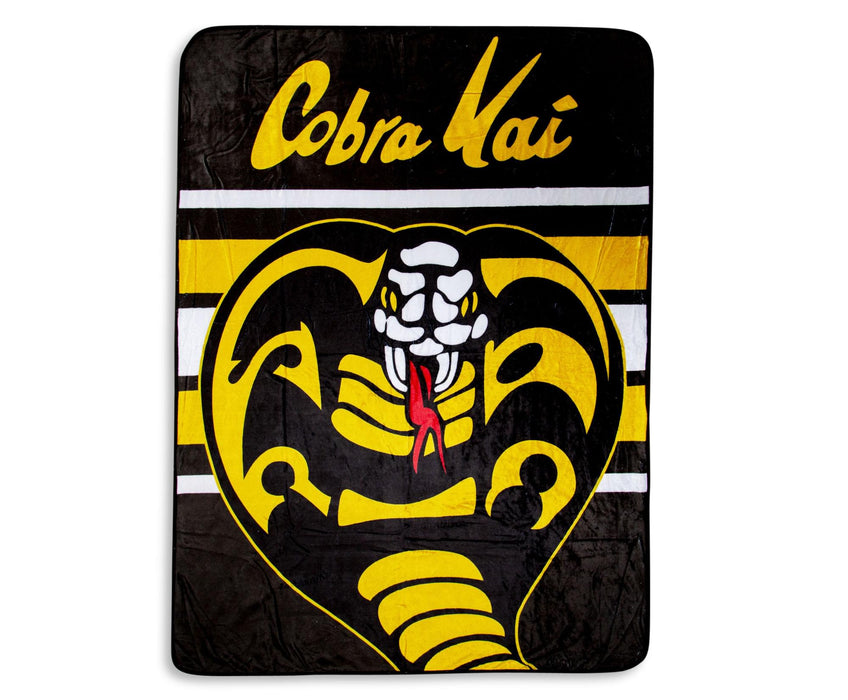 The Karate Kid "Cobra Kai" Lightweight Fleece Throw Blanket | 45 x 60 Inches