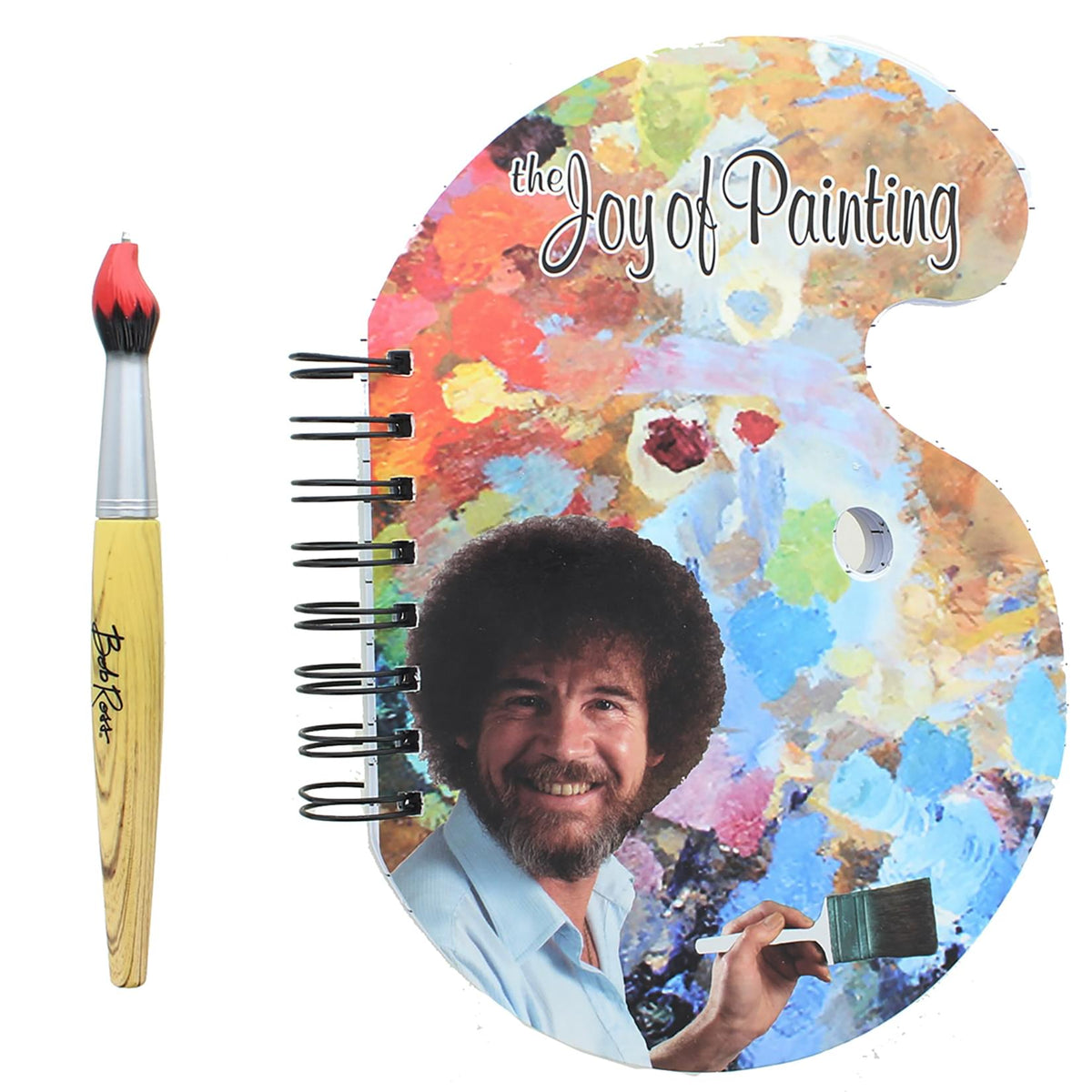 bob ross painting gear Bob Ross Paint Palette Journal & Brush Pen