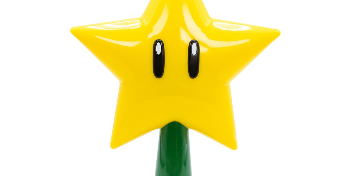 Super Mario Super Star Light-Up Tree Topper | Free Shipping — MeTV