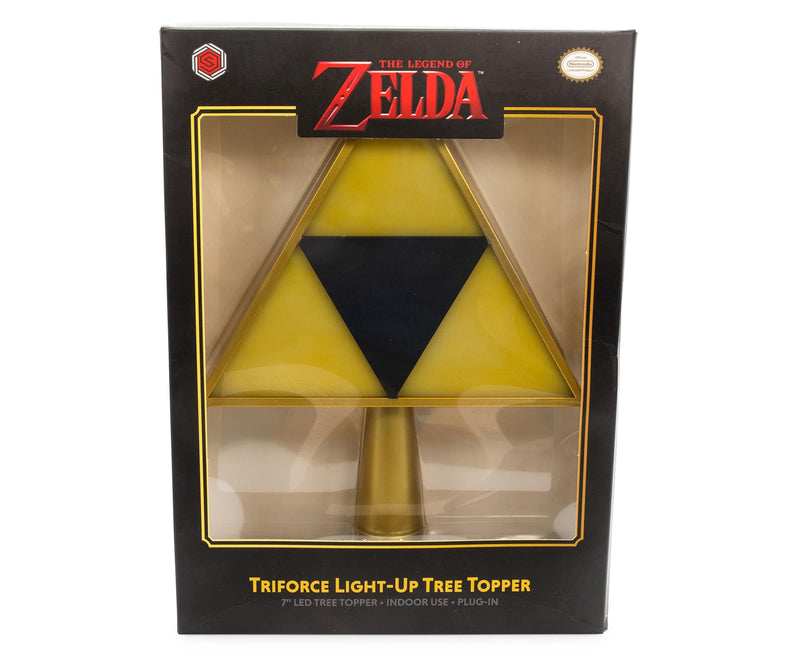 The Legend of Zelda 7-Inch Triforce Light-Up Holiday Tree Topper Decoration product image 2 of 9