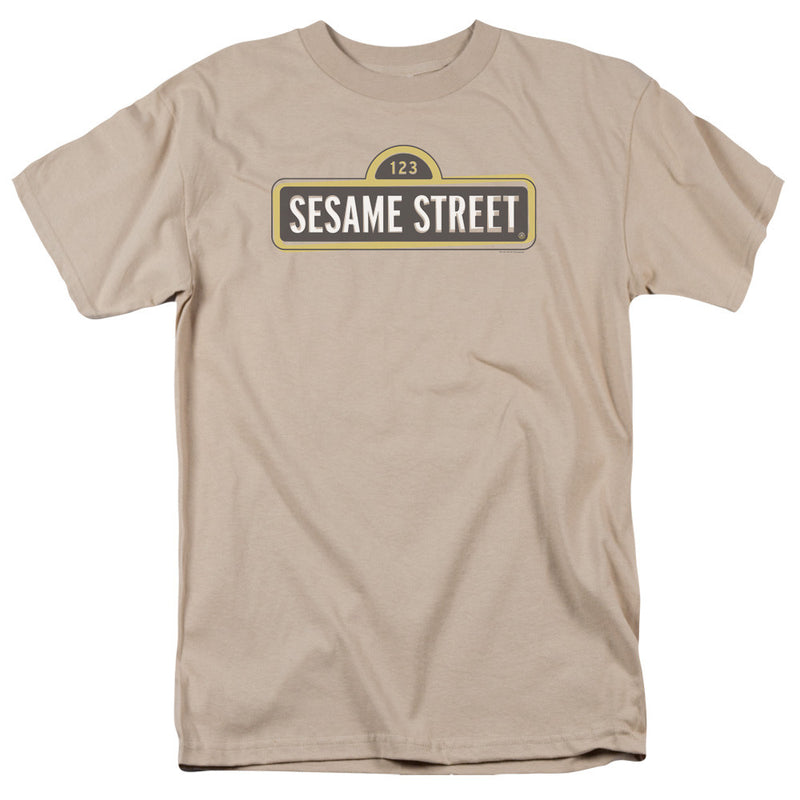 T-Shirt featuring design named Sesame Street - Tilted Logo