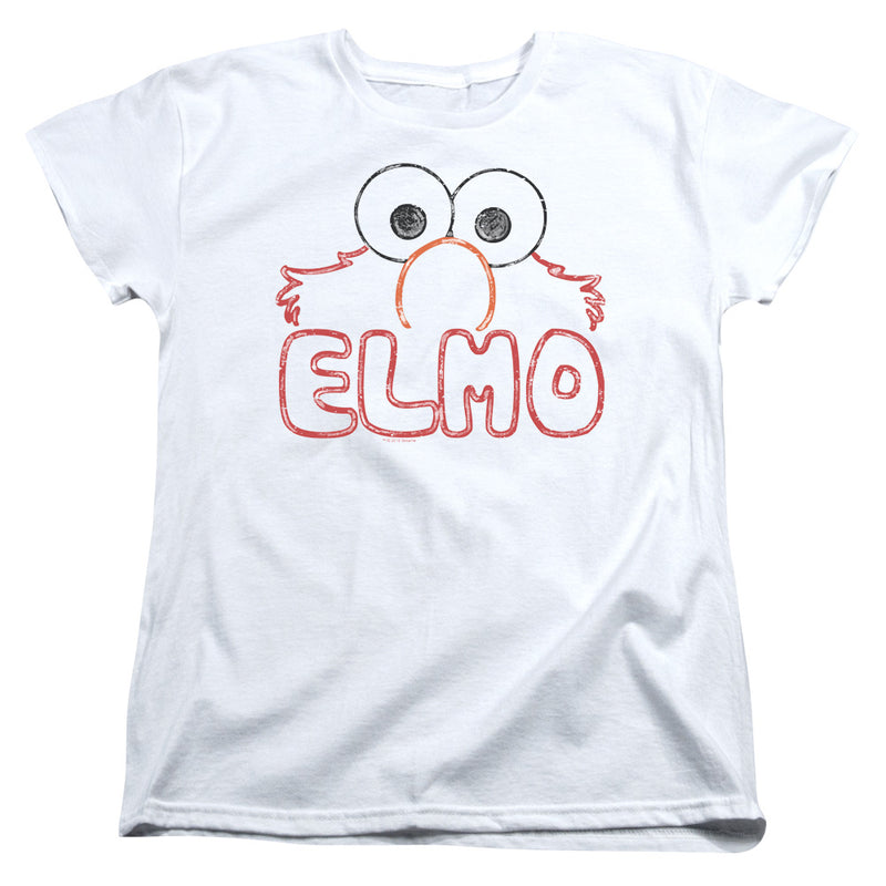 T-Shirt featuring design named Sesame Street - Elmo Letters, product image 2 of 2