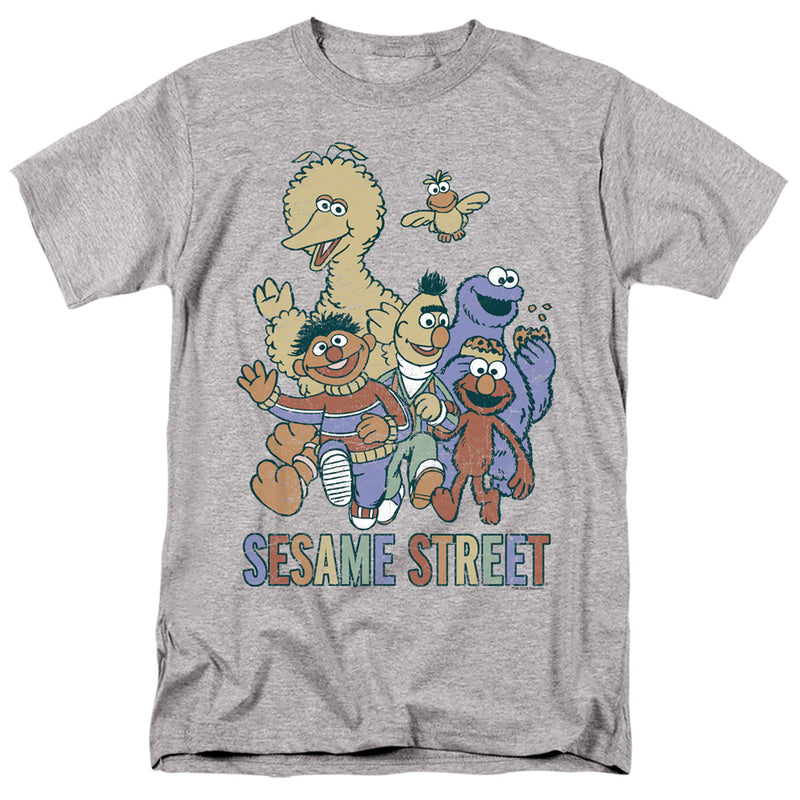 T-Shirt featuring design named Sesame Street - Colorful Group, product image 1 of 3