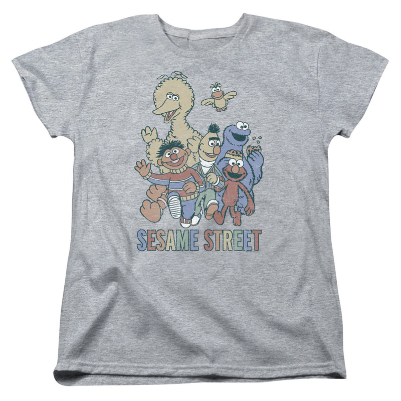 T-Shirt featuring design named Sesame Street - Colorful Group, product image 2 of 3
