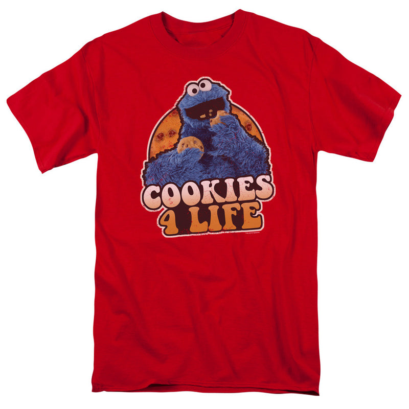 T-Shirt featuring design named Sesame Street - Cookies 4 Life, product image 1 of 2
