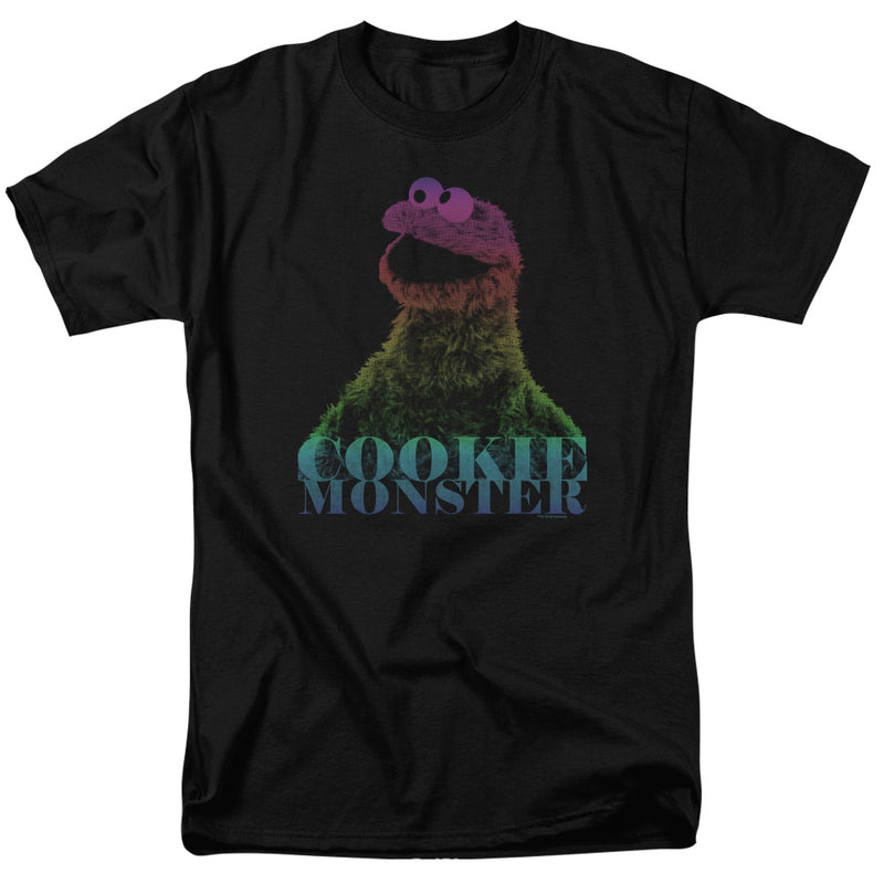 T-Shirt featuring design named Sesame Street - Cookie Monster Halftone, product image 1 of 2