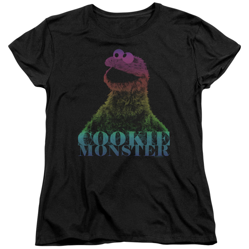 T-Shirt featuring design named Sesame Street - Cookie Monster Halftone, product image 2 of 2