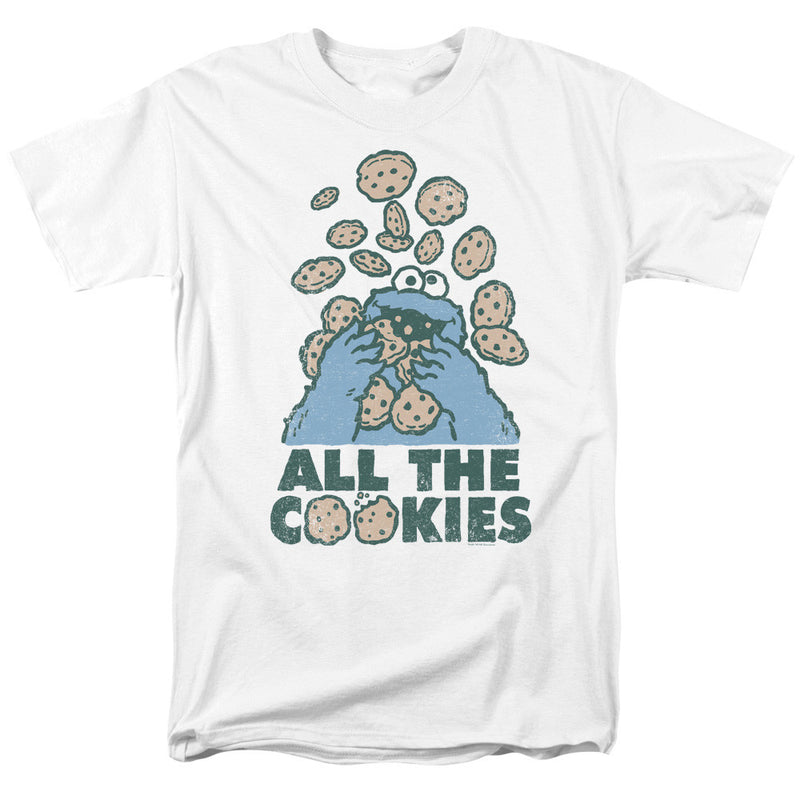 T-Shirt featuring design named Sesame Street - All the Cookies, product image 1 of 2