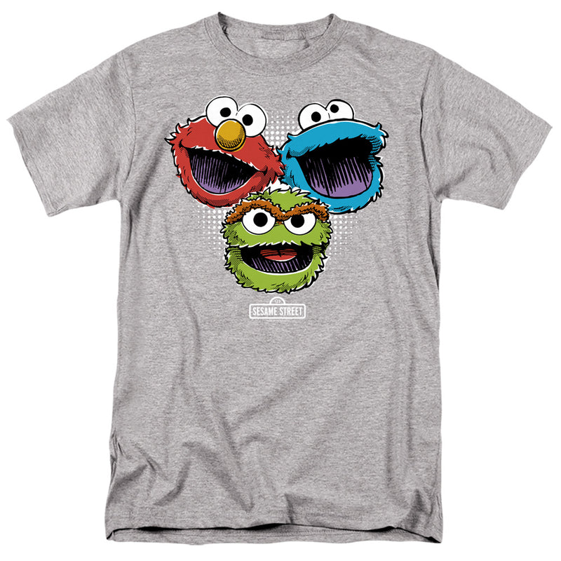 T-Shirt featuring design named Sesame Street - Halftone Heads, product image 1 of 3