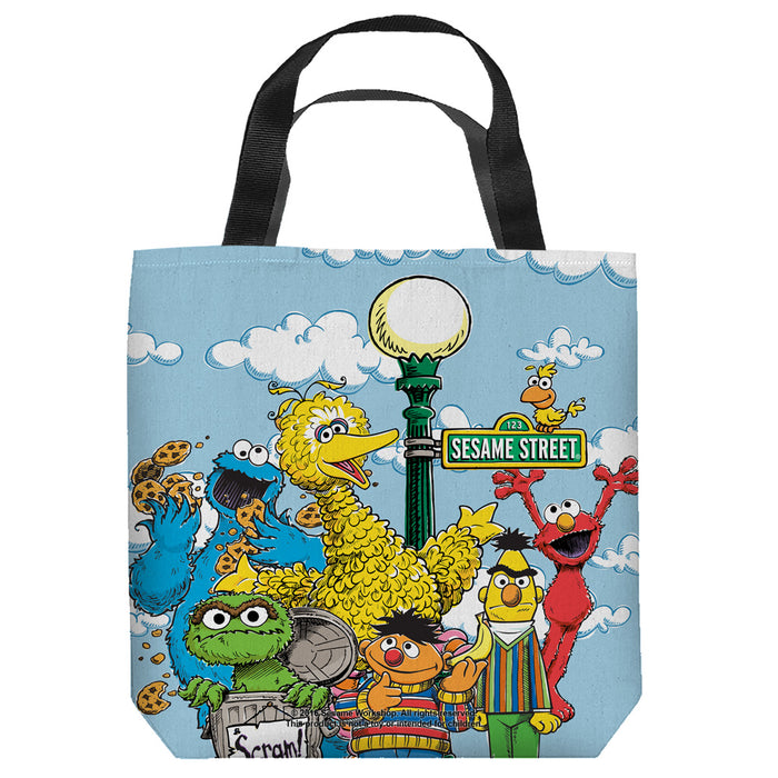 Sesame Street - Retro Gang Tote Bag