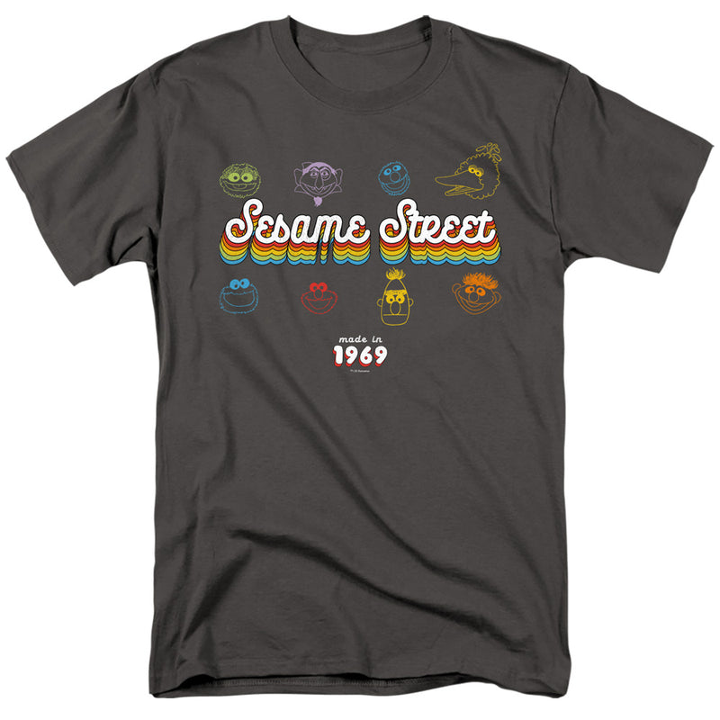 T-Shirt featuring design named Sesame Street - Made in 1969, product image 1 of 2