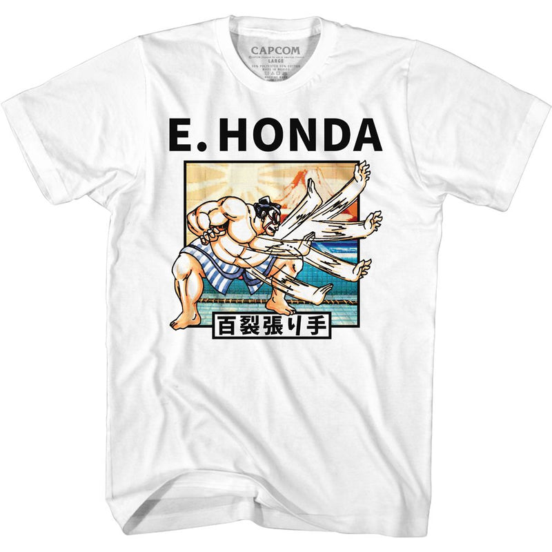 T-Shirt featuring design named Street Fighter - E. Honda Slaps