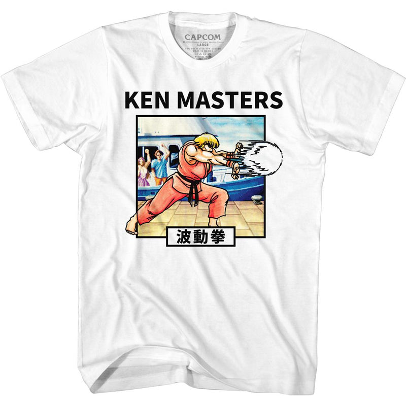 T-Shirt featuring design named Street Fighter - Ken Hadoken